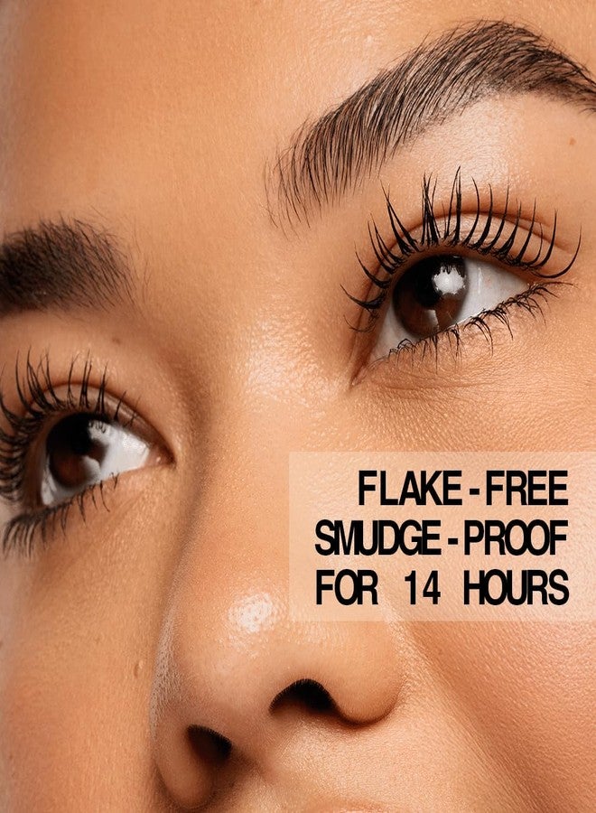 ABOUTFACE about-face Volumizing Mascara – Jet Black | Clean, Vegan, Cruelty-Free | Amplifies, Lengthens & Lifts Lashes | Smudge-Proof, Flake-Free Formula | 0.43 oz - Image 2